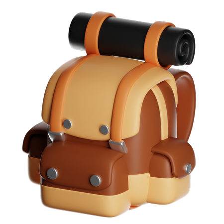 Mochila  3D Icon