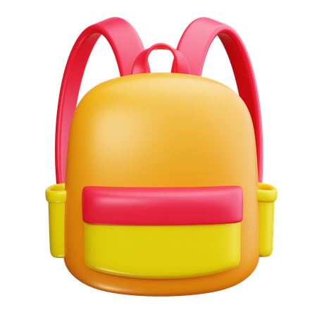 Mochila  3D Icon