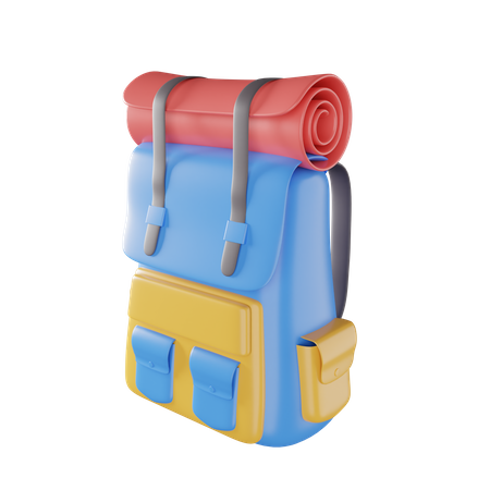 Mochila  3D Icon