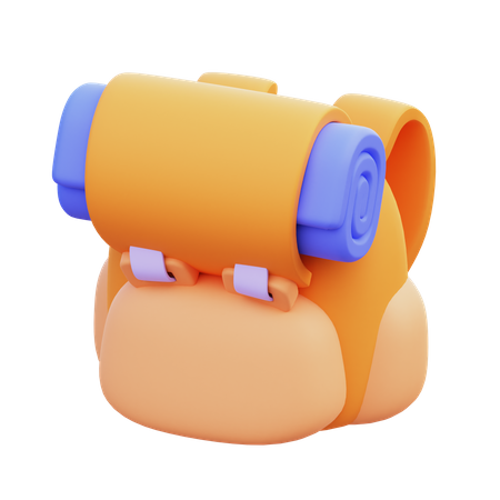 Mochila  3D Icon