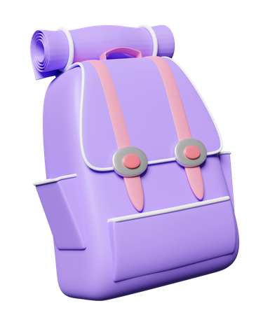 Mochila  3D Icon