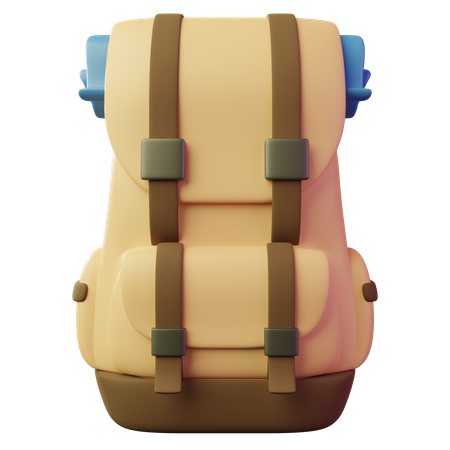 Mochila  3D Illustration