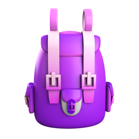 Mochila  3D Icon