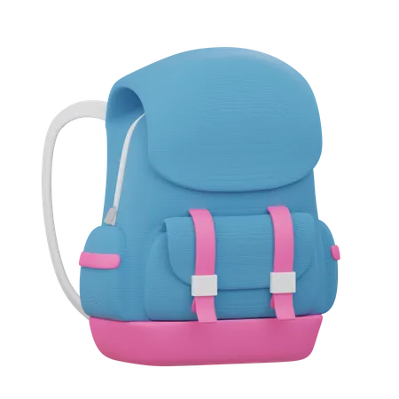 Mochila  3D Icon