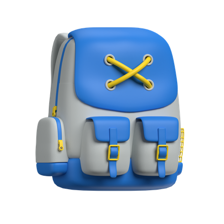 Mochila  3D Icon