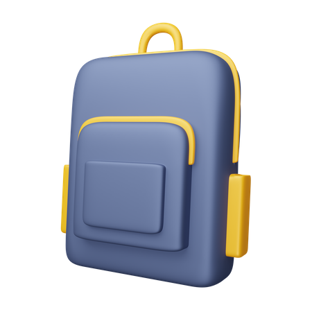 Mochila  3D Icon