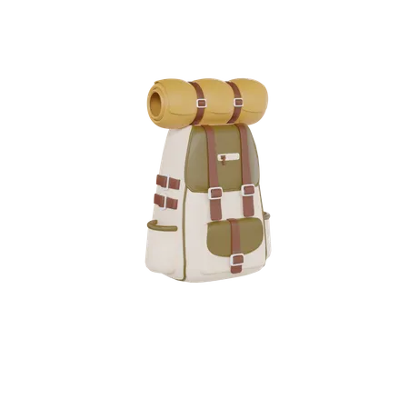 Mochila  3D Icon