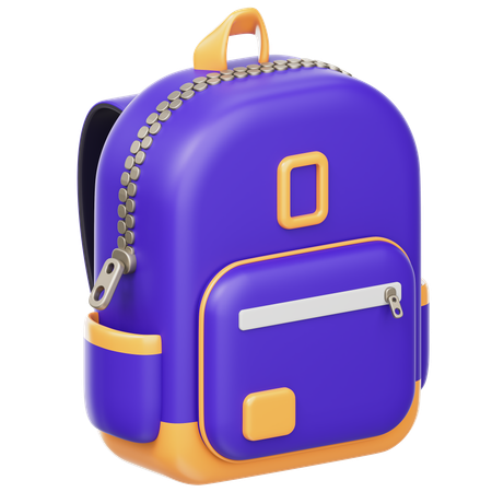 Mochila  3D Icon