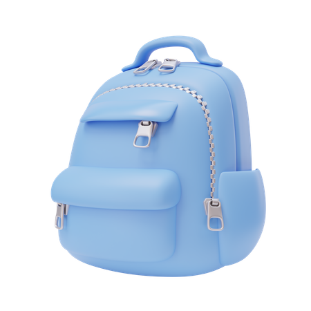 Bolsa escolar, mochila  3D Icon