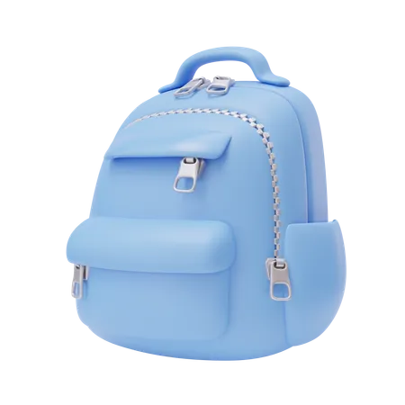 Bolsa escolar, mochila  3D Icon