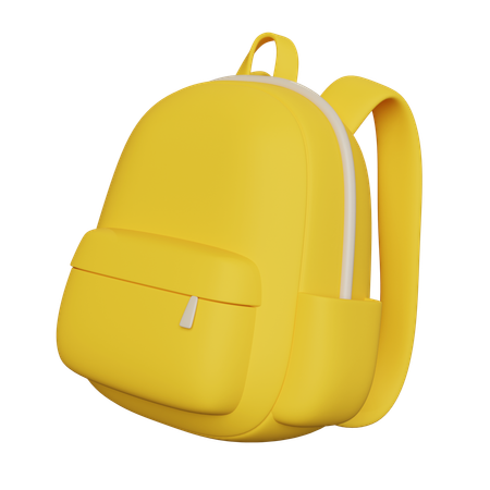 O saco da escola  3D Icon