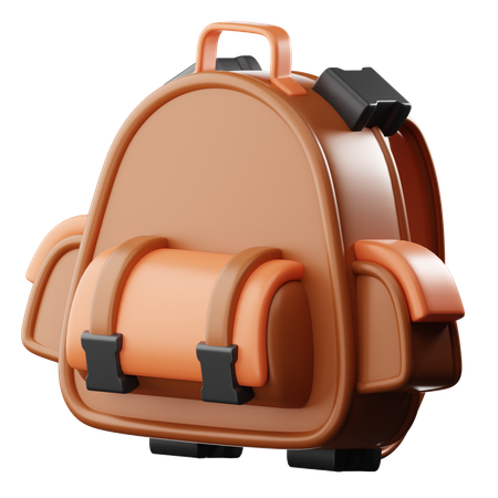 Bolsa para la escuela  3D Icon