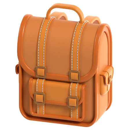 Bolsa para la escuela  3D Icon