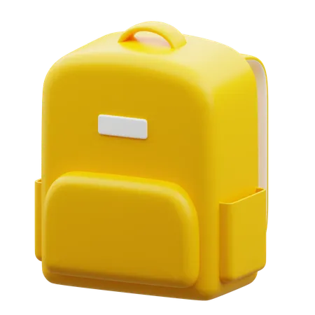 O saco da escola  3D Icon