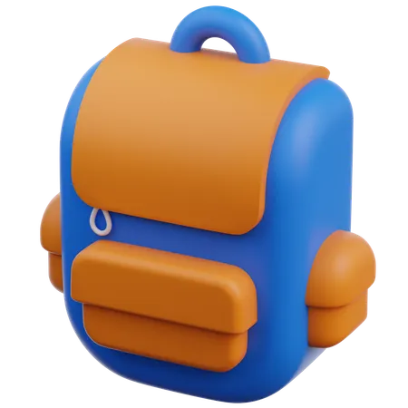 Bolsa para la escuela  3D Icon