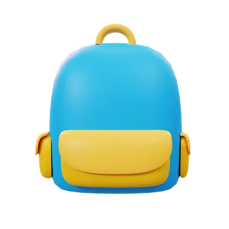 Bolsa para la escuela  3D Icon