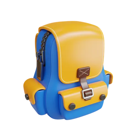 Bolsa para la escuela  3D Icon