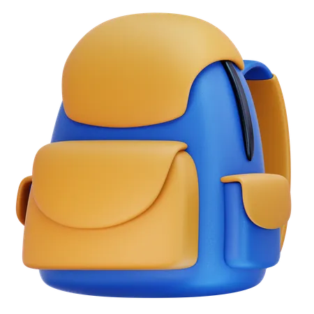 Bolsa para la escuela  3D Icon