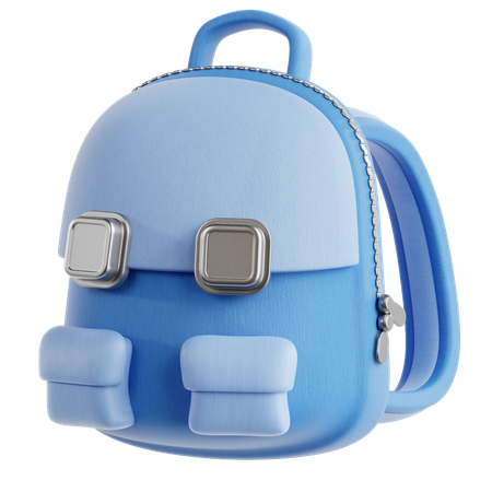 Bolsa para la escuela  3D Icon