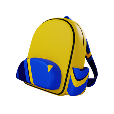 Bolsa para la escuela  3D Icon