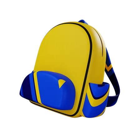 Bolsa para la escuela  3D Icon