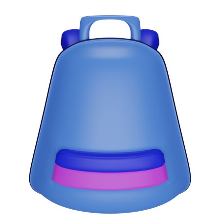 Bolsa para la escuela  3D Icon