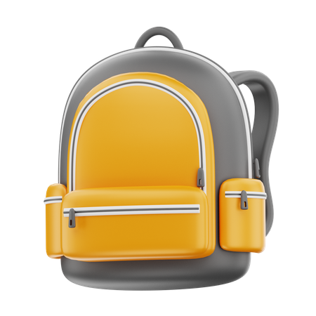 Bolsa para la escuela  3D Icon