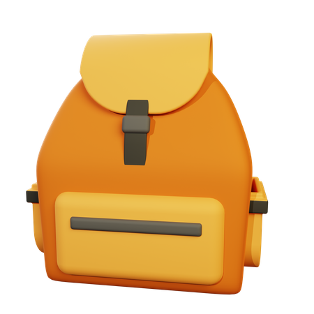 Bolsa para la escuela  3D Icon