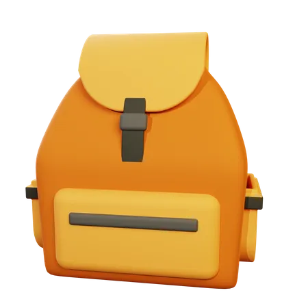 Bolsa para la escuela  3D Icon