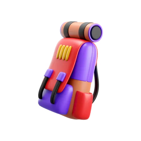 Mochilero  3D Icon