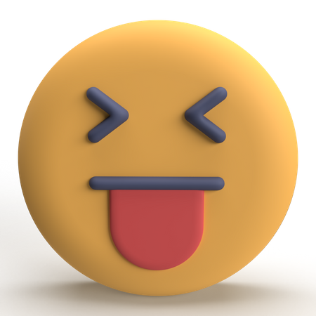 Mocking Emoji  3D Icon