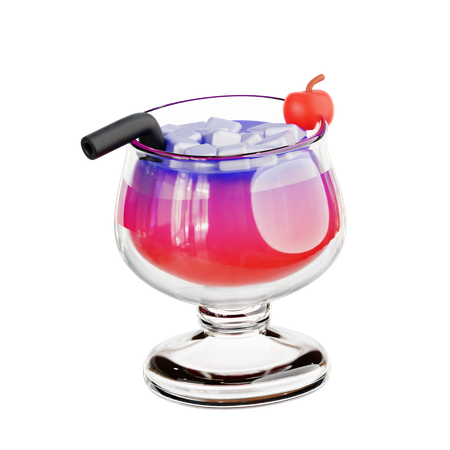 Cocktails sans alcool  3D Icon
