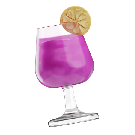 Mocktail  3D Icon