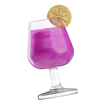 Mocktail  3D Icon