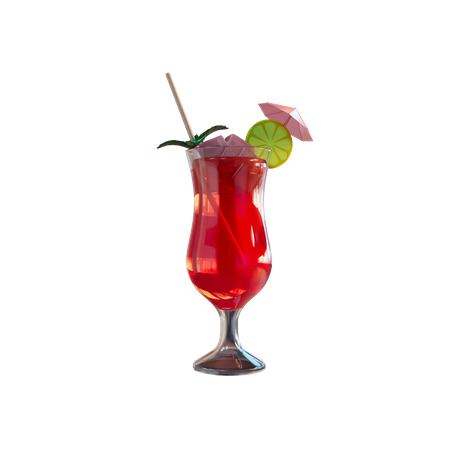 Mocktail  3D Icon