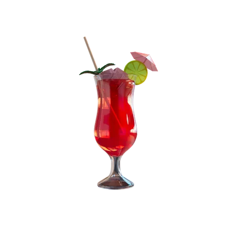 Mocktail  3D Icon