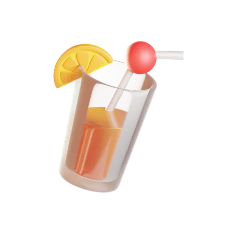 Mocktail  3D Icon