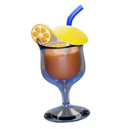 Mocktail  3D Icon