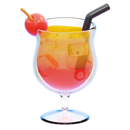 MOCKTAIL  3D Icon