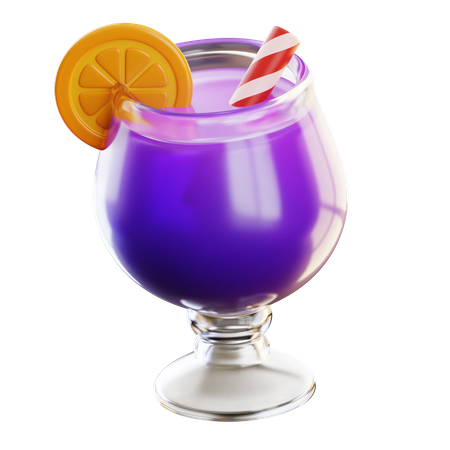 Mocktail  3D Icon