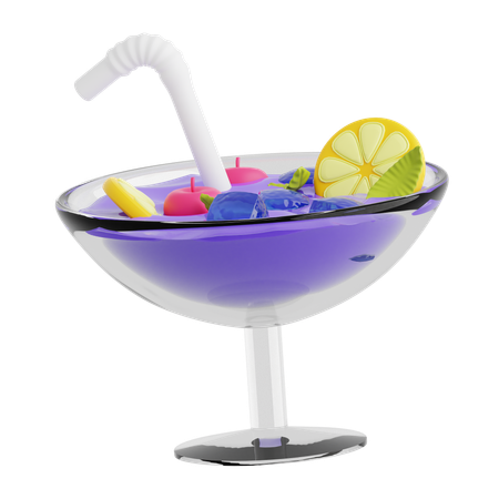 Mocktail  3D Icon