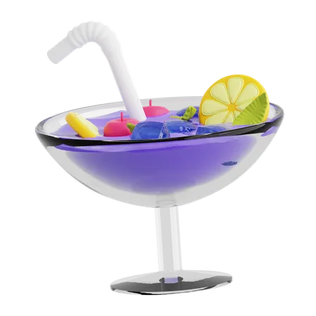 Mocktail  3D Icon