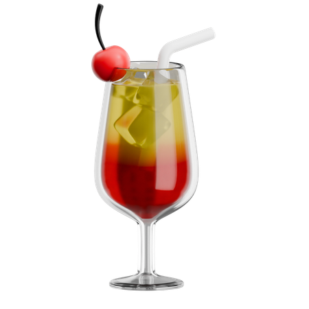 Mocktail  3D Icon