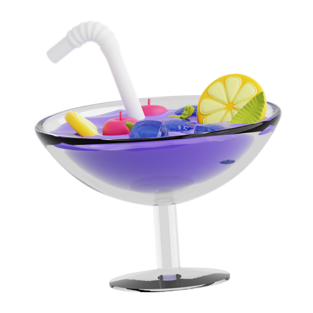 Mocktail  3D Icon