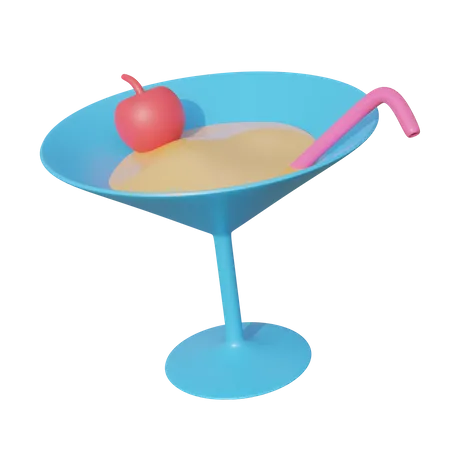 Mocktail  3D Illustration