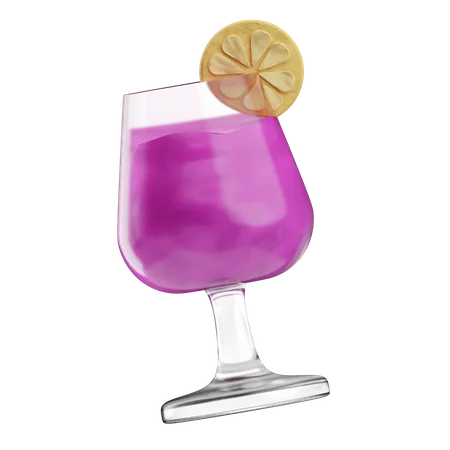 Mocktail 3D Icon