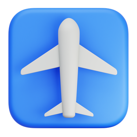 Mode avion  3D Icon