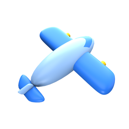 Mode avion  3D Icon