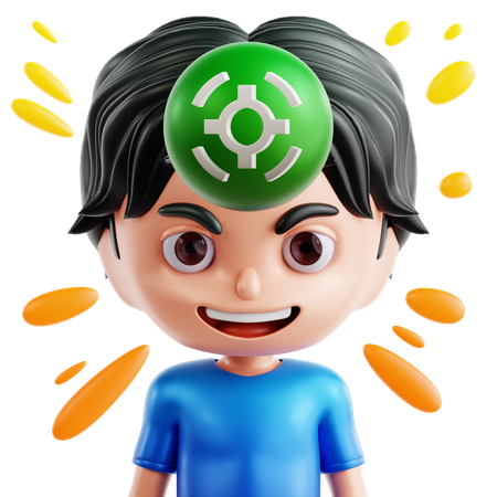 Mode de mise au point  3D Icon