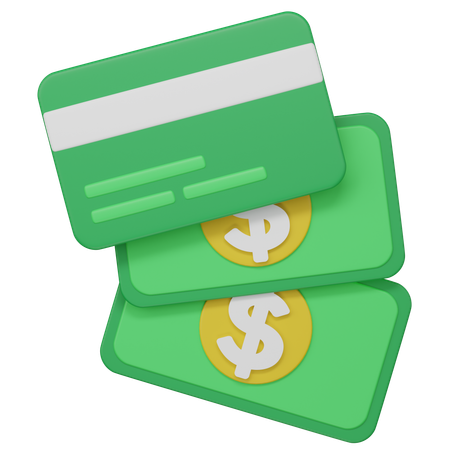 Mode de paiement  3D Icon